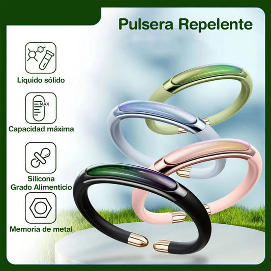 🔥Oferta de verano 49% de descuento - 🦟Pulsera repelente de mosquitos de plantas poderosas